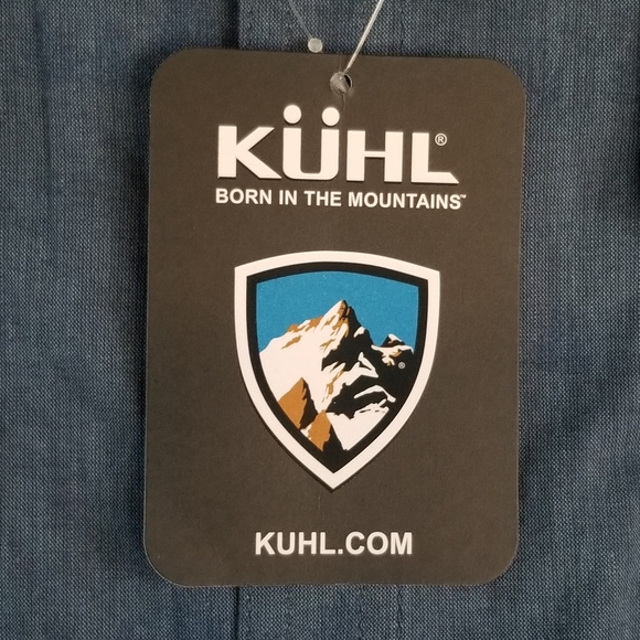 Kuhl Mens Large Shirt Thrive Short Sleeve Button Up WITH TAGS - Picture 4 of 16